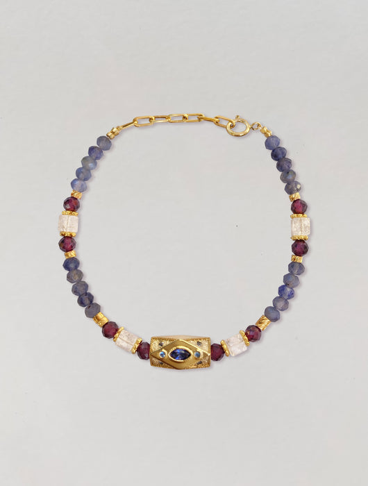 Bracelet Trimurti Iolite